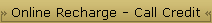 Online Recharge - Call Credit