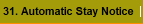 31. Automatic Stay Notice