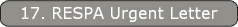 17. RESPA Urgent Letter