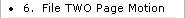 6.  File TWO Page Motion