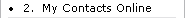 2.  My Contacts Online