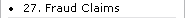 27. Fraud Claims