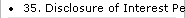 35. Disclosure of Interest Persons