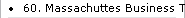 60. Massachuttes Business Trust
