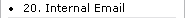 20. Internal Email